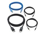Eaton DisplayPort KVM Cable Kit for Tripp Lite B005-DPUA2-K