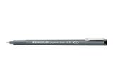 STAEDTLER pigment liner 0,05mm schwarz 10 Stck