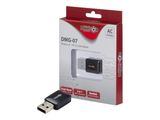 Inter-Tech Wi-Fi5 + BT4.2 USB Adapter DMG-07 Stick 650Mbps retail