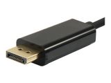 Equip Adapter USB-C -> DisplayPort 4K60Hz 1.80m sw Polybeutel