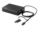 Alogic DockingStationUniversal Twin HD USB-C & USB-A schwarz