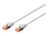 DIGITUS CAT 6 S/FTP Patchkabel, 10 Stück, 3m, grau