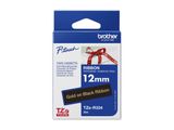 Textilband Brother 12mmx4m schwarz/gold TZER334