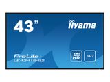 IIYAMA 108cm (43") LE4341S-B2 16:9 3xHDMI+VGA IPS retail