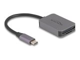 DELOCK USB Type-C Card Reader im Aluminium Gehuse für SD oä.