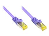 Good Connections Patchkabel m. Cat.7 Rohk. violett 1m