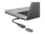 Alogic Adapter USB-C 3.1 Super -> USB-A grau