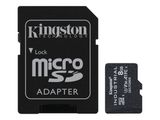 SD MicroSD Card 8GB Kingston SDHC (Class10) w.A A1 retail