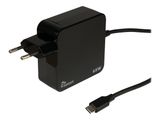 Inter-Tech Stecker-Netzteil PD-2065 65W USB-C schwarz