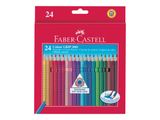 FABER-CASTELL Buntstift Colour Grip 24er Etui