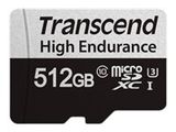 SD microSD Card 512GB Transcend SDXC USD350V w/adapter