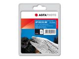 AgfaPhoto Patrone HP APHP302XLB No.302XL F6U68AE black remanufactured