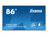 IIYAMA 217,4cm(85,6") LH8675UHS-B1AG 16:9 3xHDMI+2xUSB IPS retail (Speditionsversand)
