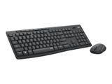 Logitech Wireless Keyboard+Mouse MK295 black retail