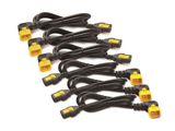 APC Stromkabel-Set C13->C14 90 Grad verriegelbar 1,8m je 6