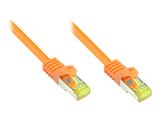 Good Connections Patchkabel m. Cat.7 Rohkabel orange 15m