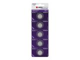 AgfaPhoto Batterie Knopfzelle CR1620 3V Extreme Lithium 5St.