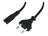 LINDY IEC-Netzkabel Euro-Netzstecker-IEC 320 C7 3m