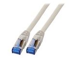 EFB RJ45 Patchkabel S/FTP,Cat.6A,Cat7 TPE superflex,0.5m,gra