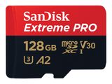 SD MicroSD Card 128GB SanDisk Extreme Pro SDXC inkl. Adapt