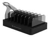 CONCEPTRONIC Ladegerät 8Port 75W,2xUSB-C/6xUSB-A Desk PD sw