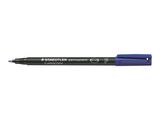 STAEDTLER Folienstift Lumocolor perm F blau 10 Stück