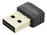 DIGITUS WLAN USB-Adapter 600Mbps Tiny Size schwarz 11ac