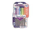 PAPER MATE Faserschreiber Flair 6er METALLIC M 0.7 mm Blister