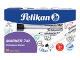 Pelikan Whiteboard Marker 742 Schwarz Runddocht