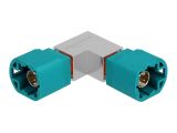 DELOCK Adapter HSD Z Stecker zu HSD Z Stecker gewinkelt