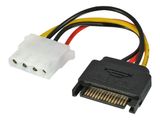 LINDY SATA Stromadapter 1x15pol. SATA an 1x5.25" M/F