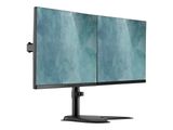DIGITUS Tischfuss 15"-32" 2TFT 4Gelenke schwarz Max.8KG