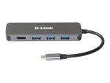 D-Link DUB-2333 5-in-1 USB-C Hub mit HDMI/USB-PD retail