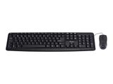 Equip Kabelgebundene Kombi Keyboard+Mouse, schwarz, italieni