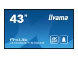 IIYAMA 108.0cm(42.5") LH4360UHS-B2AG 16:9 3xHDMI+2xUSB VA