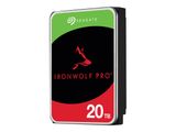 Seagate 8.9cm (3.5") 20TB SATA3 IronWolf Pro 7200 256MB intern