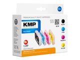 KMP Patrone Brother LC-970VALBP Multip. B13V kompatibel