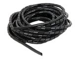 gembird 12 mm Spiralkabelaufwicklung, 10 m, schwarz