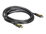 DELOCK HDMI Kabel Ethernet A -> A St/St 5.00m 4K Gold
