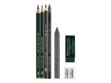 FABER-CASTELL Set Pitt Graphite BK