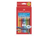 FABER-CASTELL Buntstift Jumbo Grip Promotionetui 8+1+1