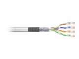 DIGITUS CAT 5e SF/UTP Twisted Pair Roh-Patchkabel,305m,grau