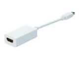DIGITUS DisplayPortKabel miniDPort -> HDMI/A St/Bu 0.15m