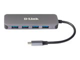 D-Link DUB-2340 2-in-1 USB-C Hub mit USB-PD retail