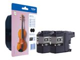 Patrone Brother LC-127XLBKBP2 Twin Pack Rainbowlister