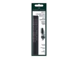 FABER-CASTELL Kohlestift Pitt fettfrei schwarz 3 in BK