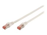 DIGITUS CAT 6 S/FTP Patchkabel, 10 Stück, 2m, weiß
