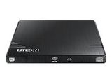 LiteOn DVW EXT SLIM USB black eBAU108 8x8x/DL6x6x/RAM retail