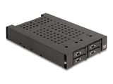 DELOCK 3.5 Wechselrahmen für 4 x M.2 NVMe SSD Slim SFF-8654