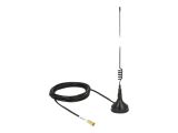 DELOCK WLAN 802.11 b/g/n Antenne SMB Stecker 2 dBi starr sw